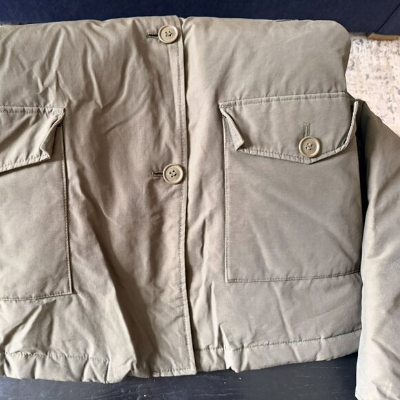 Woolrich Artic Parka Down w Real Fur Hood Trimming, Hunter Green, Size XS - Picture 3 of 6